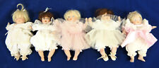 Bundle Of 5 Pauline Bjonness Jacobsen Soft Body Porcelain Dolls (Babies/Angels)