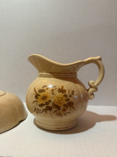 Vintage bowl and water pitcher - vintage,