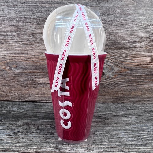 Costa coffee rippled ceramic - costa,