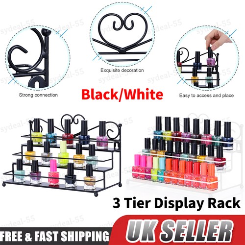 Tier metal nail - polish, stand