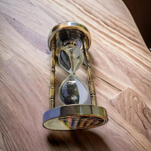Nautical antique hourglass - nautical,