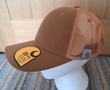 Carhartt Rugged Professional Series Cap Brown. Mesh Back One Size #AH3056-M BNWT