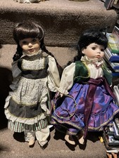 Vintage Porcelain Dolls x2