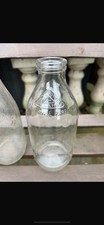 Vintage Milk Bottle Set 7 Old