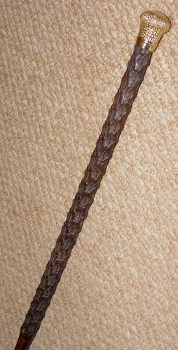 Antique petite walking - stick, /