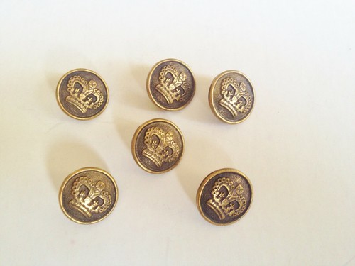 Metal military buttons - 6,