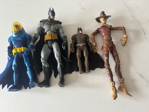 Batman and scarecrow - and, figures