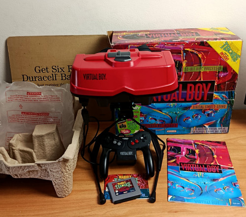 Nintendo virtual boy console - virtual,
