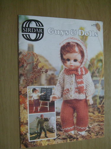 Vintage sirdar guys dolls - vintage,