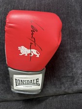Lennox Lewis Signed Glove