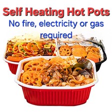 5 x self heating hot pot kits