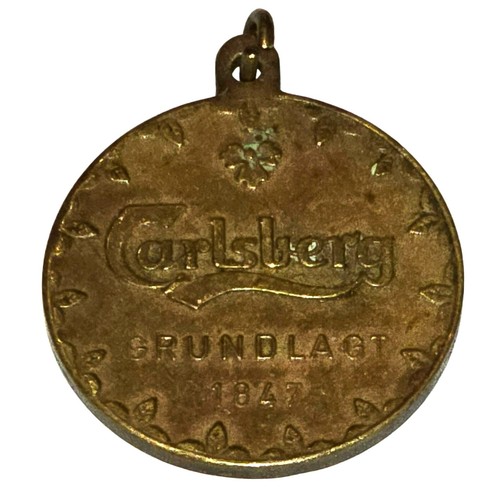 Vintage carlsberg 1847 brass - carlsberg,
