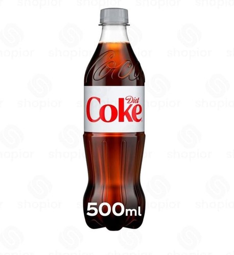 Diet coke 500ml bottles - 12,
