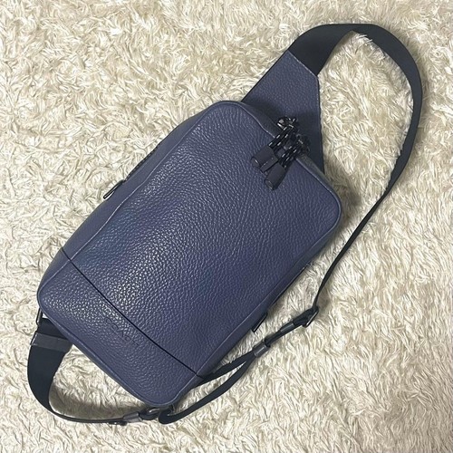 Coach turner pack navy leather - turner,