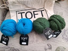 Toft DK Yarn Turquoise 50g and