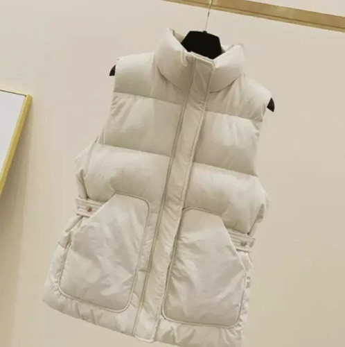 Womens winter zip vest - zip, up
