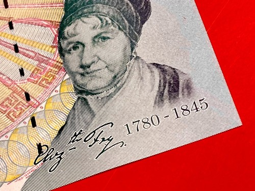 Five pound note elizabeth - pound,