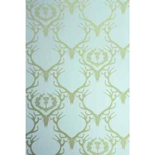 Barneby Gates - Collection 1 - Deer Damask - Duck Egg - BG0100401 - Batch P