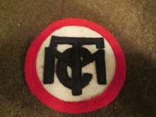 WWI US Army patch MTC Motor
