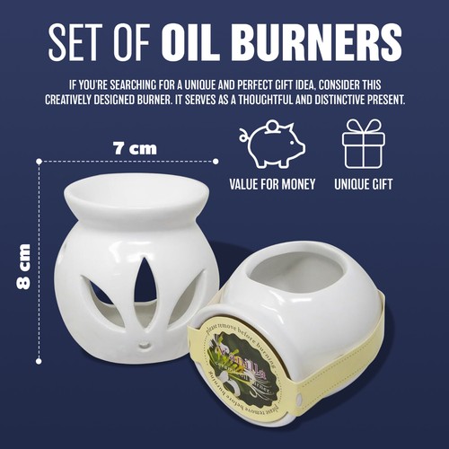 Ceramic oil burner wax - oil,