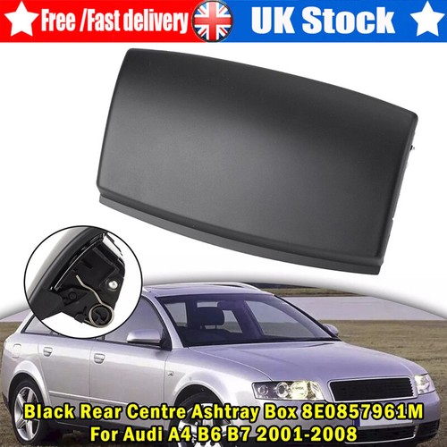 Black rear centre ashtray box - centre,