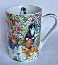 Kitten Mug - Wessex Collection Sitting Cat Hot Drinks Coffee Cups