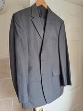 Men's Grey Pinstripe Suit From