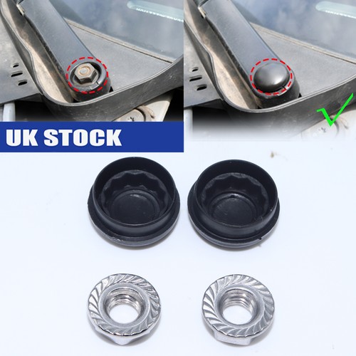 Front windshield wiper arm nut - wiper,