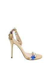 Carvela Women's Heels UK 5 Gold 100% Other Strappy