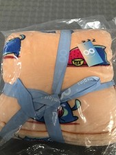 Oodie childrens size blue cats