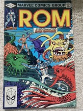 ROM : SPACEKNIGHT #34 Marvel Comics 1982 VF