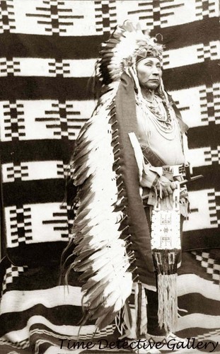 Native american umatilla - native,