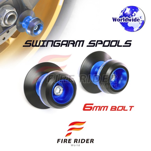 Billet blue rear swingarm - billet,