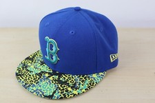 New Era 59fifty WORLD BLOCK BOSTON Red SOX  Blue Bosred 7 1/4 Fitted Hat Cap NEW