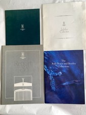 Rolls Royce Bentley Cars Annual Report Accessory Collection Brochure x 4