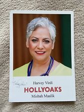 HARVEY VIRDI (HOLLYOAKS) PRESIGNED CAST CARD