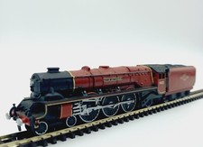 N Gauge Scale LMS Railway Duchess Nottingham Steam Locomotive Train Model