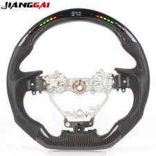 Real Carbon Fiber LED Steering