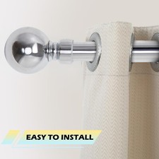 Extendable Curtain Pole 28mm