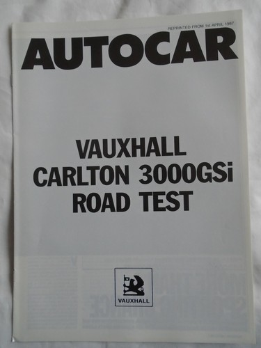 Vauxhall carlton 3000 gsi - carlton,
