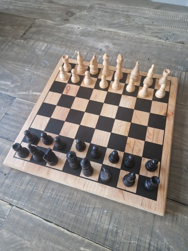Wooden chess set - set, with
