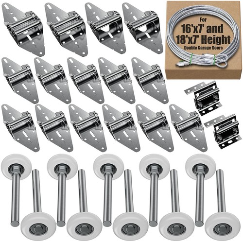 Garage door hardware kit for - door,