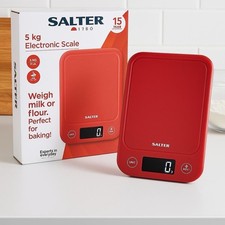 Salter 5kg Red Digital Kitchen