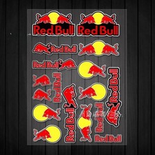 NEW 6 style Red Bull Sticker