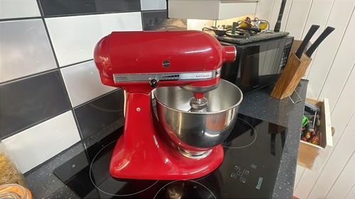 Red kitchenaid artisan mixer - artisan,