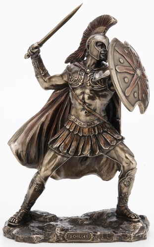 Greek hero achilles - hero, holding