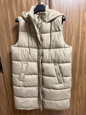 LADIES BEIGE GILET BODY WARMER