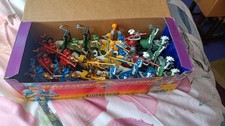 BRITAINS silver and storm KNIGHTS counter pack  x18 . 7912  c1971 .  