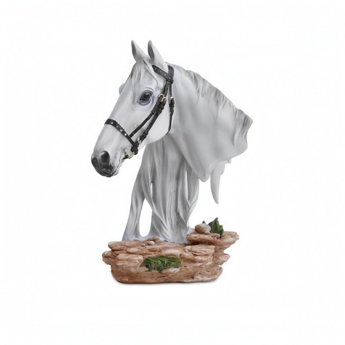 Resin horse head - resin,