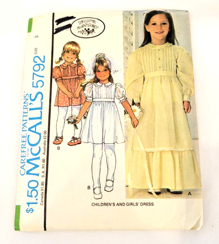 Mccall 5792 children - 5792, children's